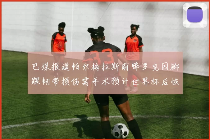 巴媒报道帕尔梅拉斯前锋罗克因脚踝韧带损伤需手术预计世界杯后恢复